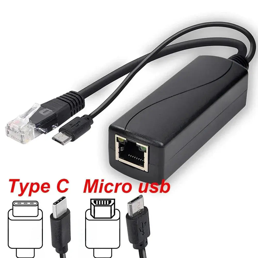 HKBTM PoE Splitter for Efficient Data and Power Transmission