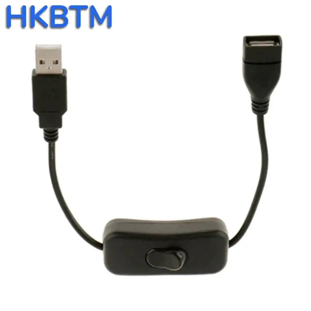 HKBTM USB Extension Cable Switch For Easy Operation Use