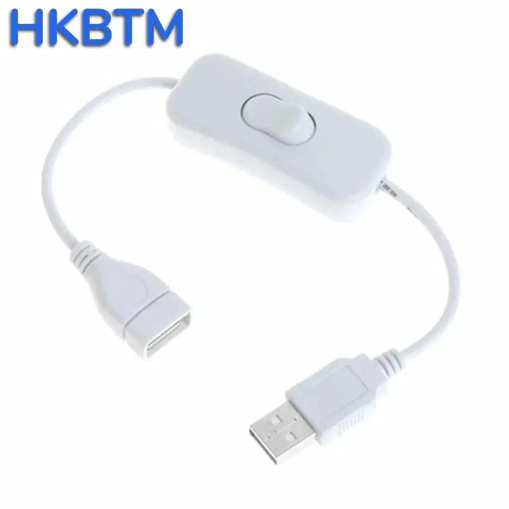 HKBTM USB Extension Cable Switch For Easy Operation Use