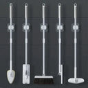 No Drill Mop Holder And Bathroom Hooks