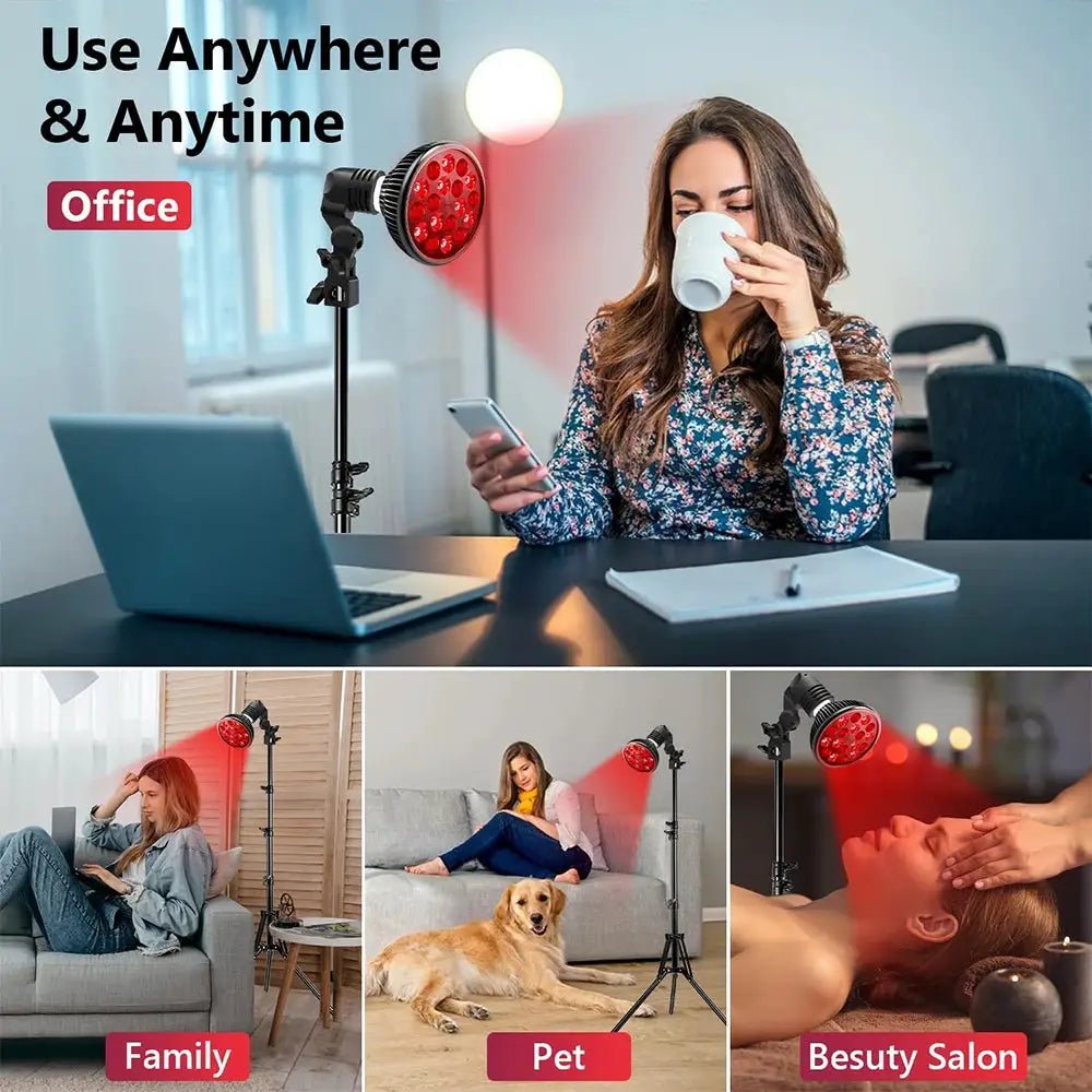 Home Pain Relief Red Light Therapy Lamp