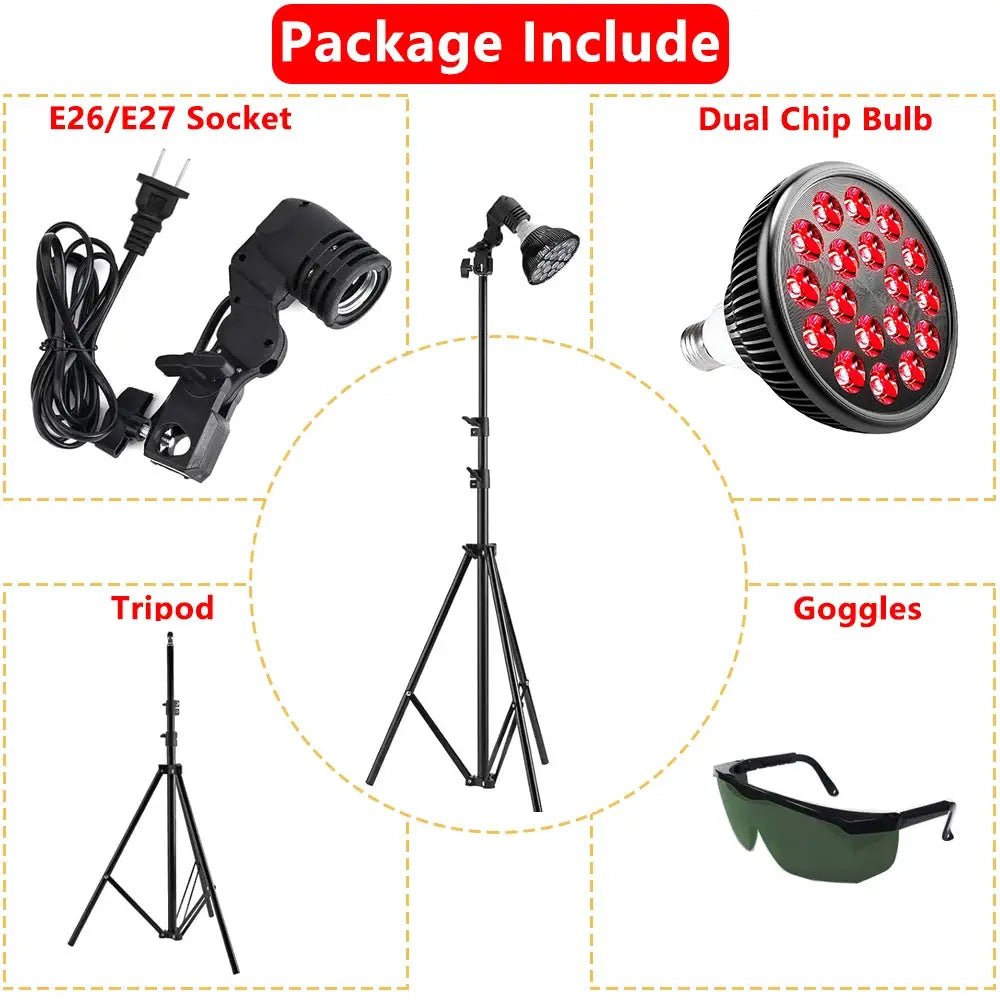 Home Pain Relief Red Light Therapy Lamp