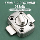 Home Security Twist Bolt Latch For Bathroom And Toilet Lock