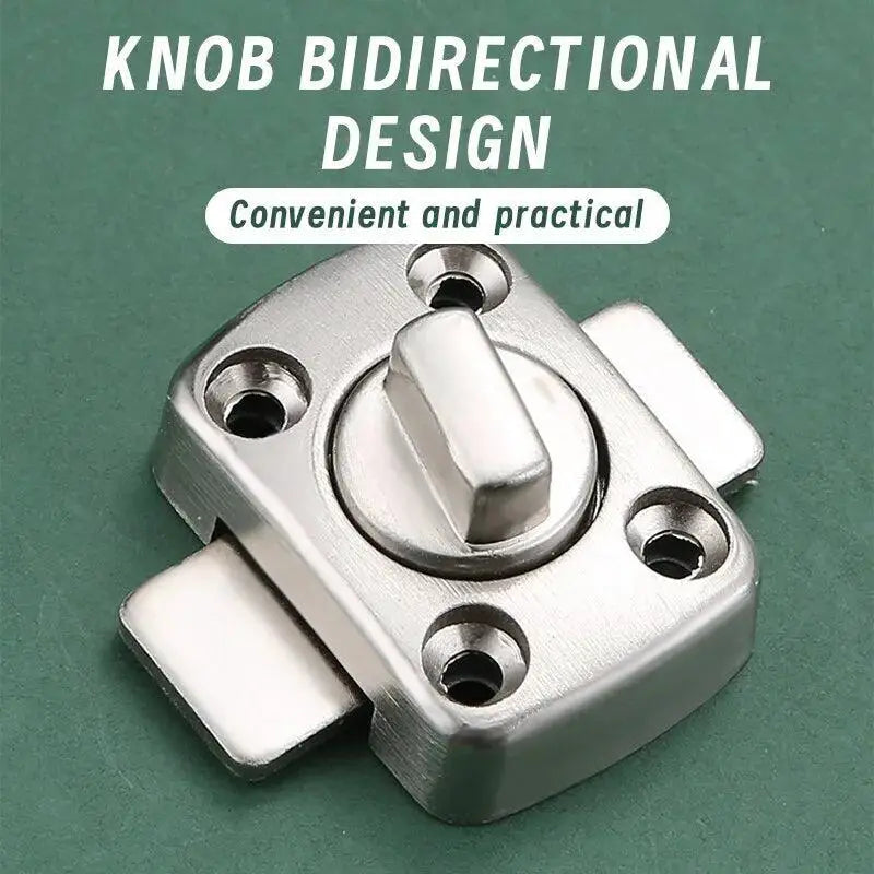 Home Security Twist Bolt Latch For Bathroom And Toilet Lock