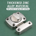 Home Security Twist Bolt Latch For Bathroom And Toilet Lock