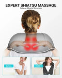 Homefish Shiatsu Neck Massager With Heat