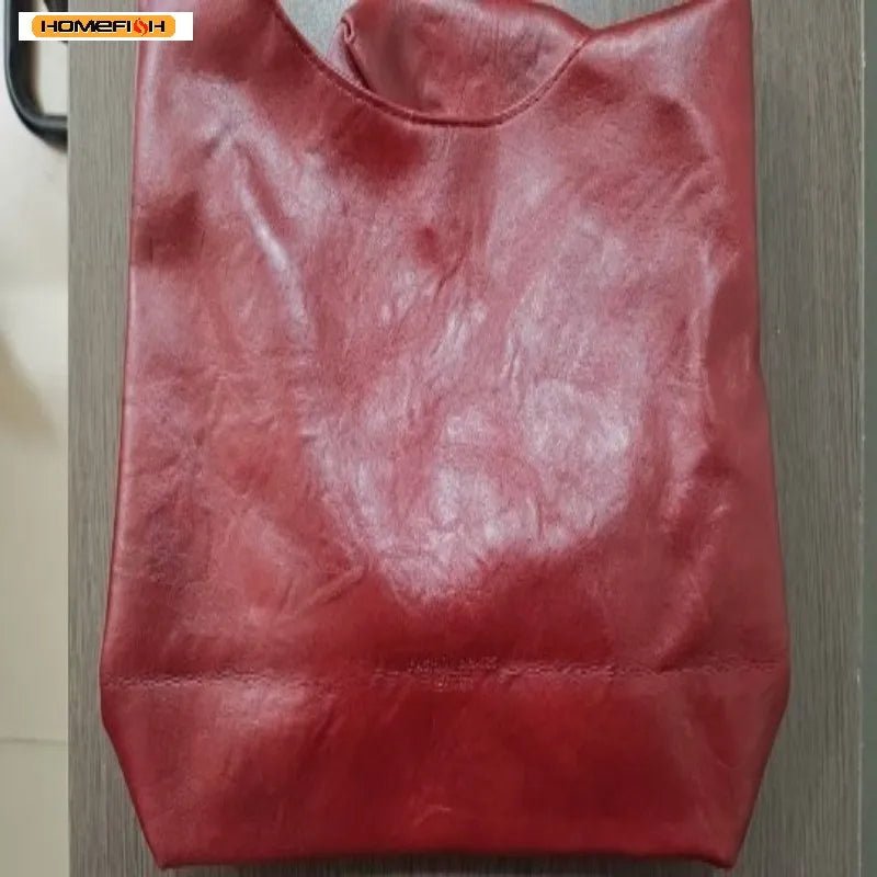 Homefish Tote Bag For Women Retro Large Capacity Shoulder Bag Casual Chic Beauty
