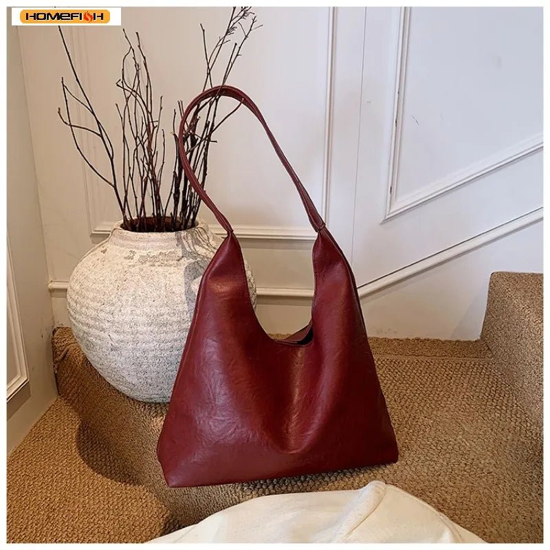 Homefish Tote Bag For Women Retro Large Capacity Shoulder Bag Casual Chic Beauty