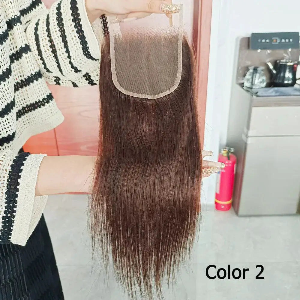 Honey Blonde Ombre 4x4 Lace Closure Remy Human Hair