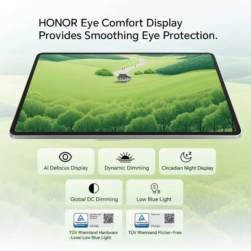 Honor Pad 10 Global Version - 12.1 Inch Tablet With 2.5K Display Plus Eye Comfort