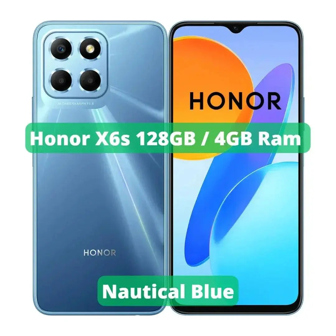 Honor X6s Global Version 128GB 4GB RAM Phone 4G 66W