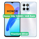Honor X6s Global Version 128GB 4GB RAM Smartphone 4G 66W Fast Charging Dual Camera 5000mAh Battery