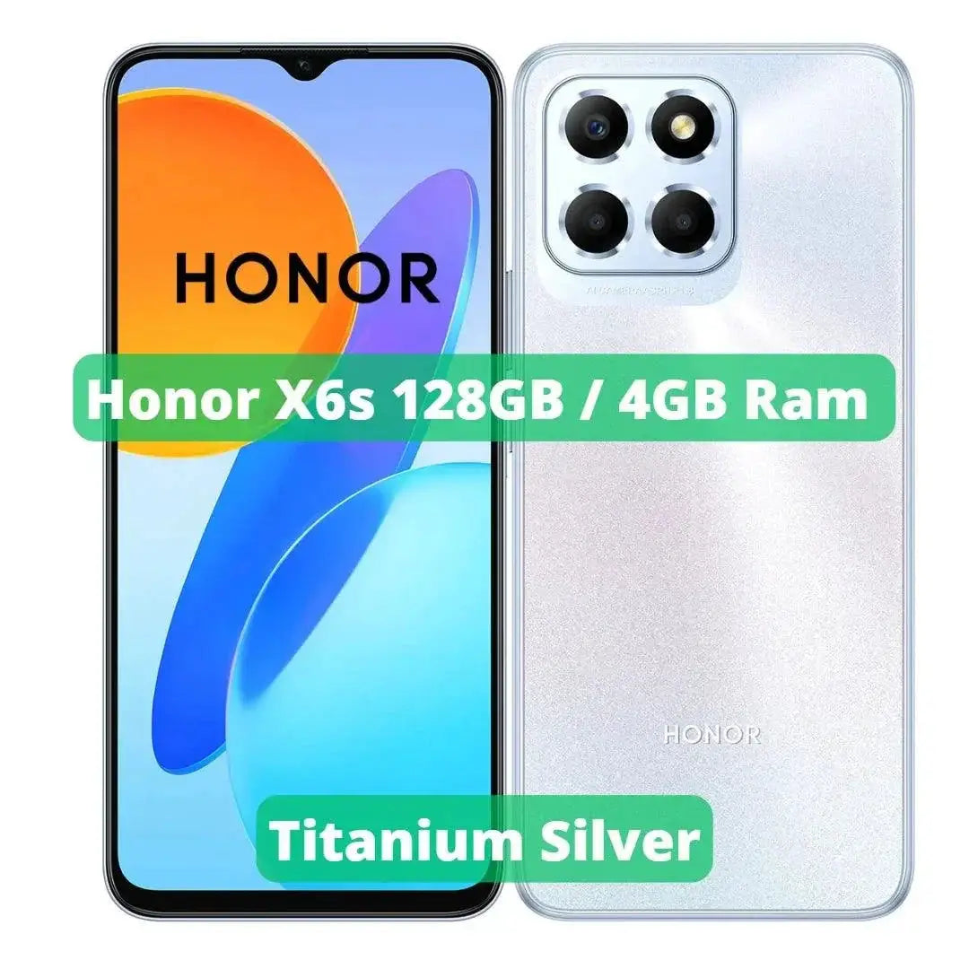 Honor X6s Global Version 128GB 4GB RAM Phone 4G 66W