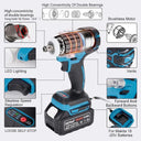 Hormy 1/2 Inch Brushless Electric Impact Wrench 520NM Cordless
