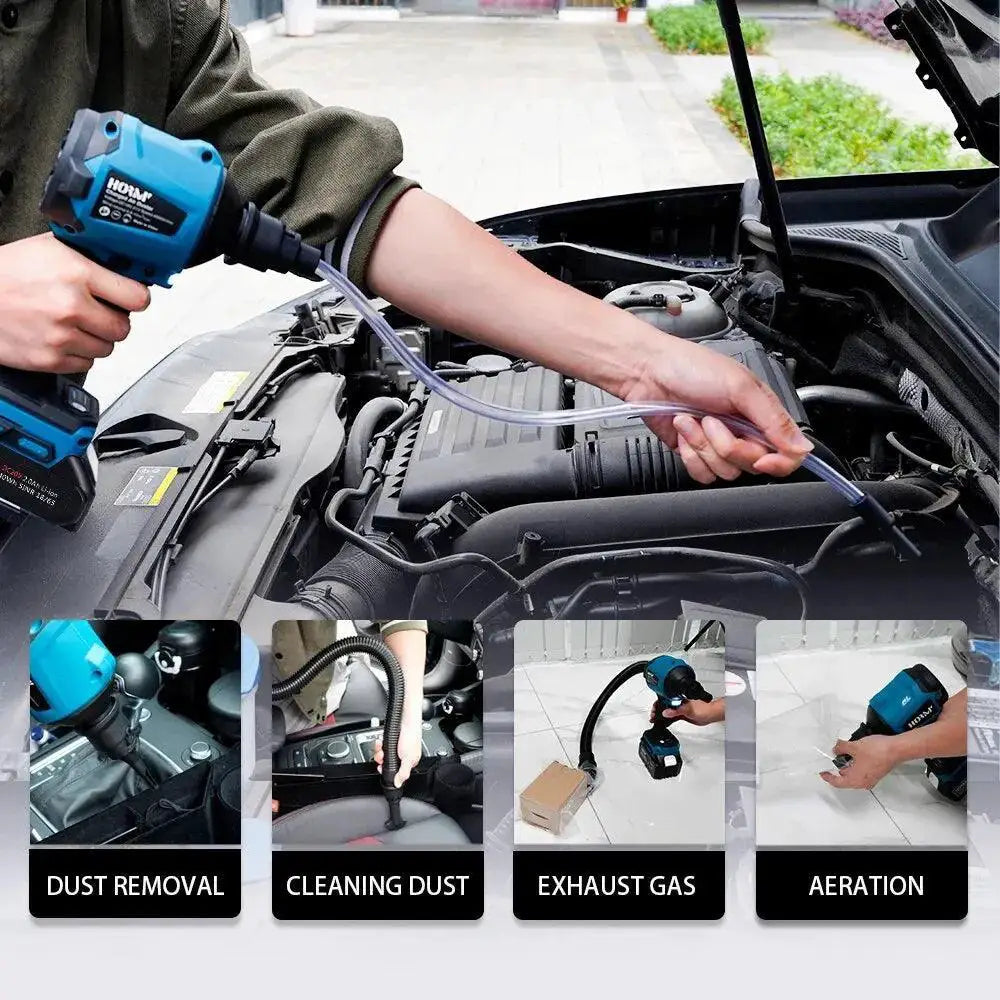 Hormy 6IN1 Cordless Air Blower Dusting Vacuum Tool Ideal