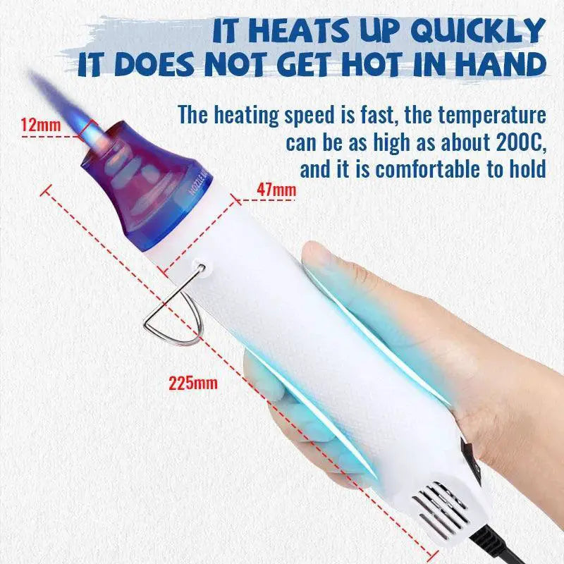 Hot Air Gun 220V 300W Soldering Heat Gun For Crafts