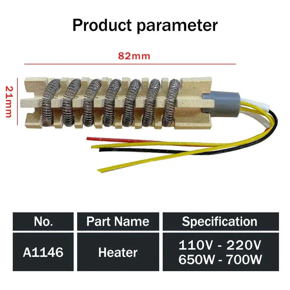 Hot Air Gun 8858 Micro Rework Soldering Station 650W