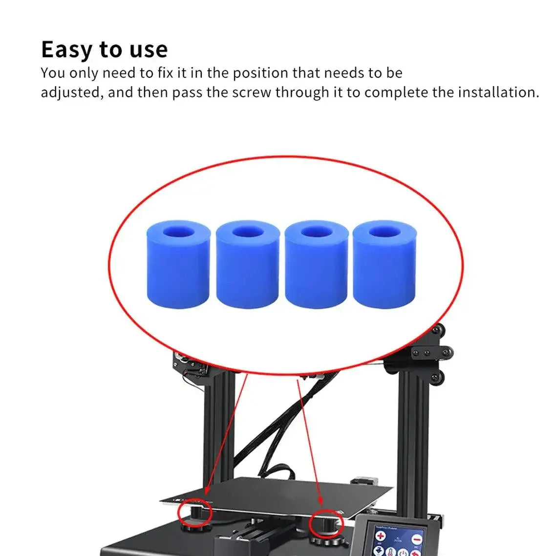 Hot Bed Leveling Kit For Superior Stability Printer Upgrades