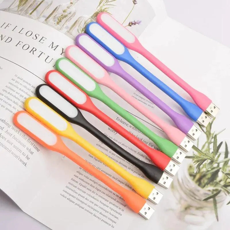 Hot Mini USB Flexible Fan With Bendable Neck And LED Light