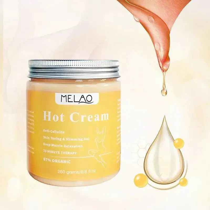 Hot Sensation Organic Cellulite Cream Slimming Massage
