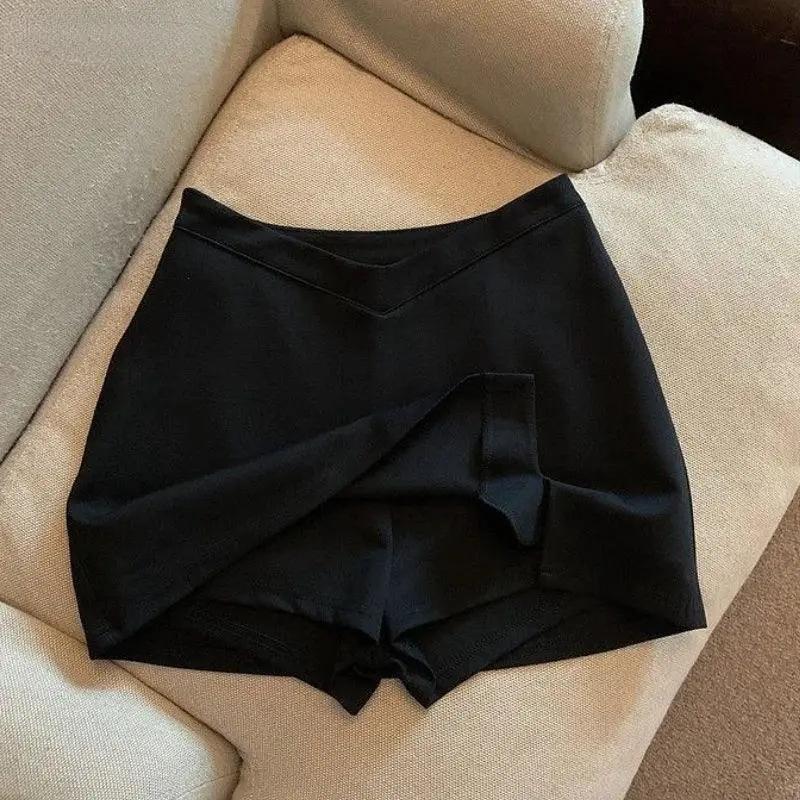 Hotsweet Spring Mini Skirt High Waist Chic Style For Women
