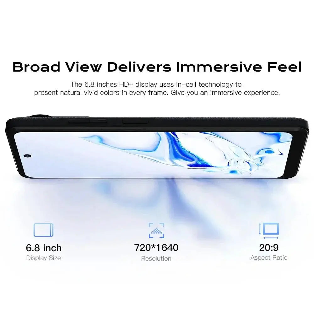 Hotwav Note 12 6.8 Inch HD Plus Android 13 Smartphone