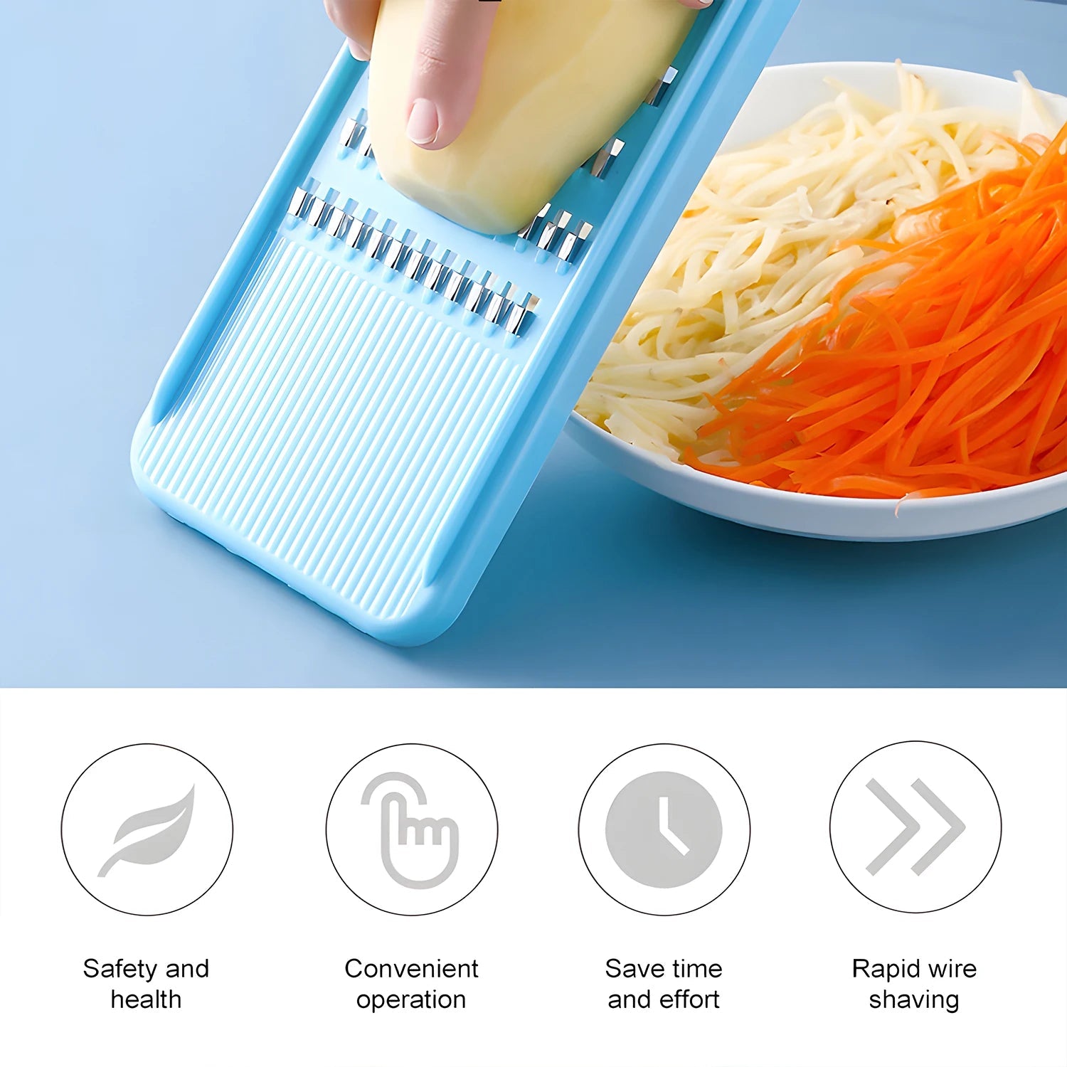 Household Shredder Grater And Fruit Cutter For Vegetables And Potatoes