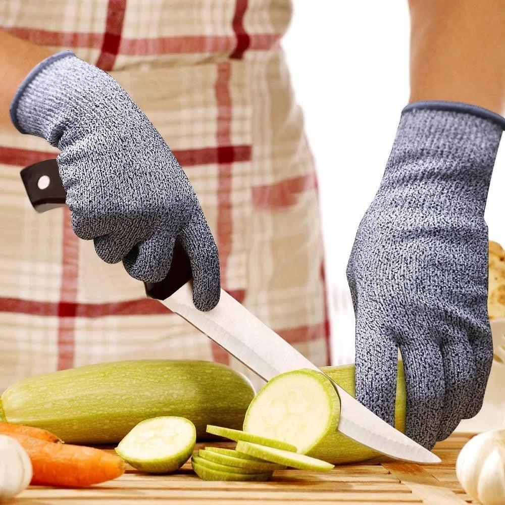 HPPE Cut Resistant Gloves For Kitchen Garden Safety
