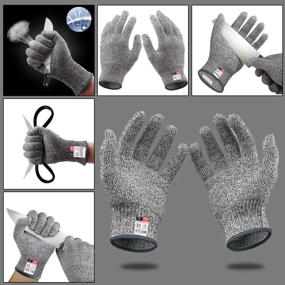 HPPE Cut Resistant Gloves For Kitchen Garden Safety