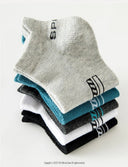 HSS 5Pairs Organic Cotton Men Socks - Ankle Breathable Mesh Sports Sock SummerEU