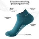 HSS 5Pairs Organic Cotton Men Socks - Ankle Breathable Mesh Sports Sock SummerEU