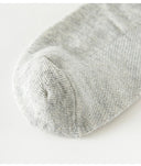 HSS 5Pairs Organic Cotton Men Socks - Ankle Breathable Mesh Sports Sock SummerEU