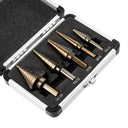 Durable Cobalt Step Drill Set for Metal
