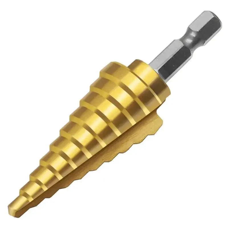HSS Titanium Coated Step Drill Bit For Metal Drilling