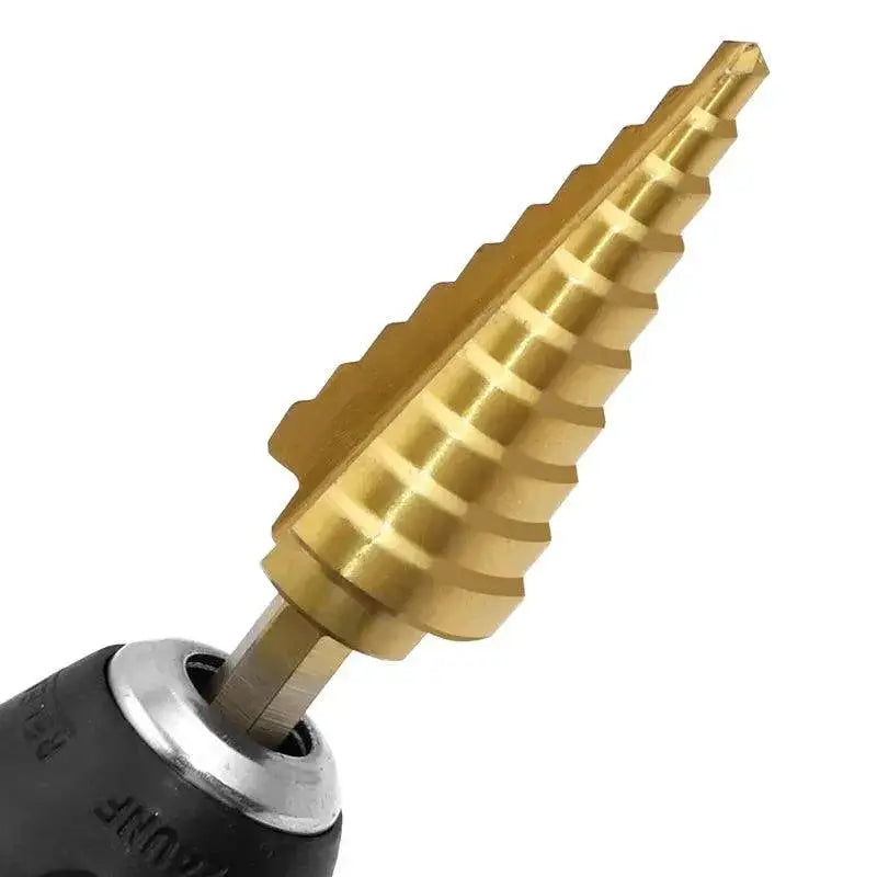 HSS Titanium Coated Step Drill Bit For Metal Drilling