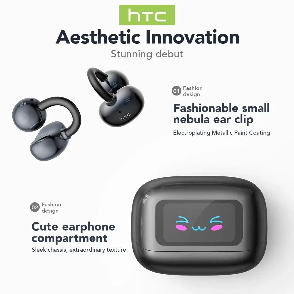 HTC Bluetooth Earphones AI Translator Real Time Pro