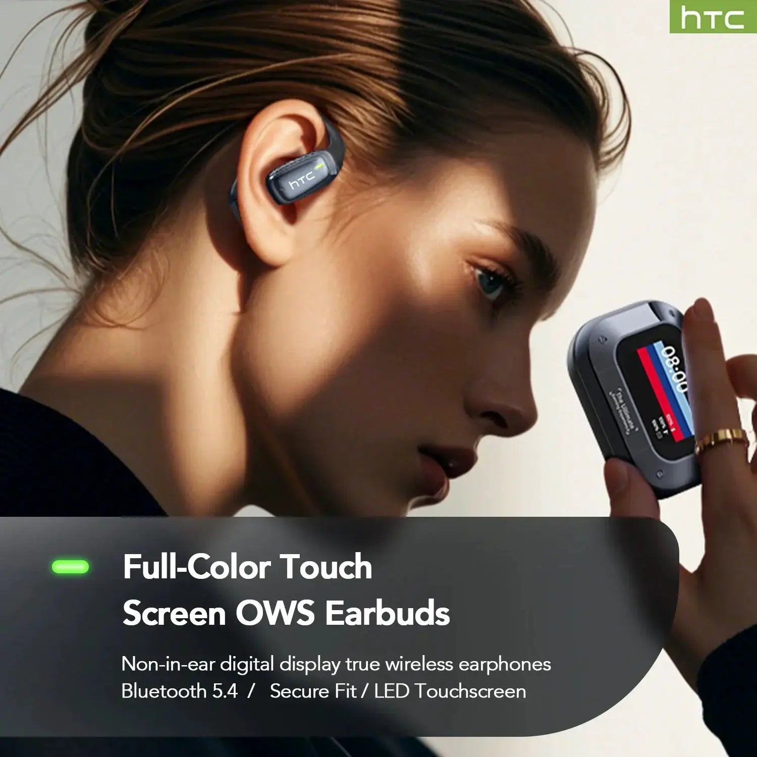 HTC NE25 AI Translator Real Time Translation Earbuds