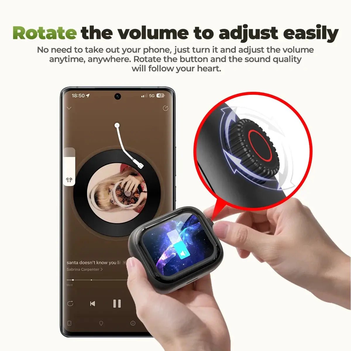 HTC NE40 Earbuds - AI Translator On The Go, 48h Battery