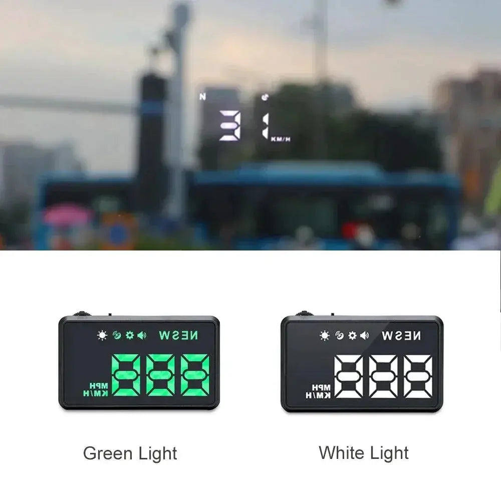 HUD Car GPS Speedometer USB Projector For Safer Driving