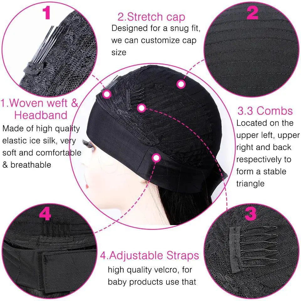 Human Hair Kinky Curly Headband Wig For Effortless Beauty