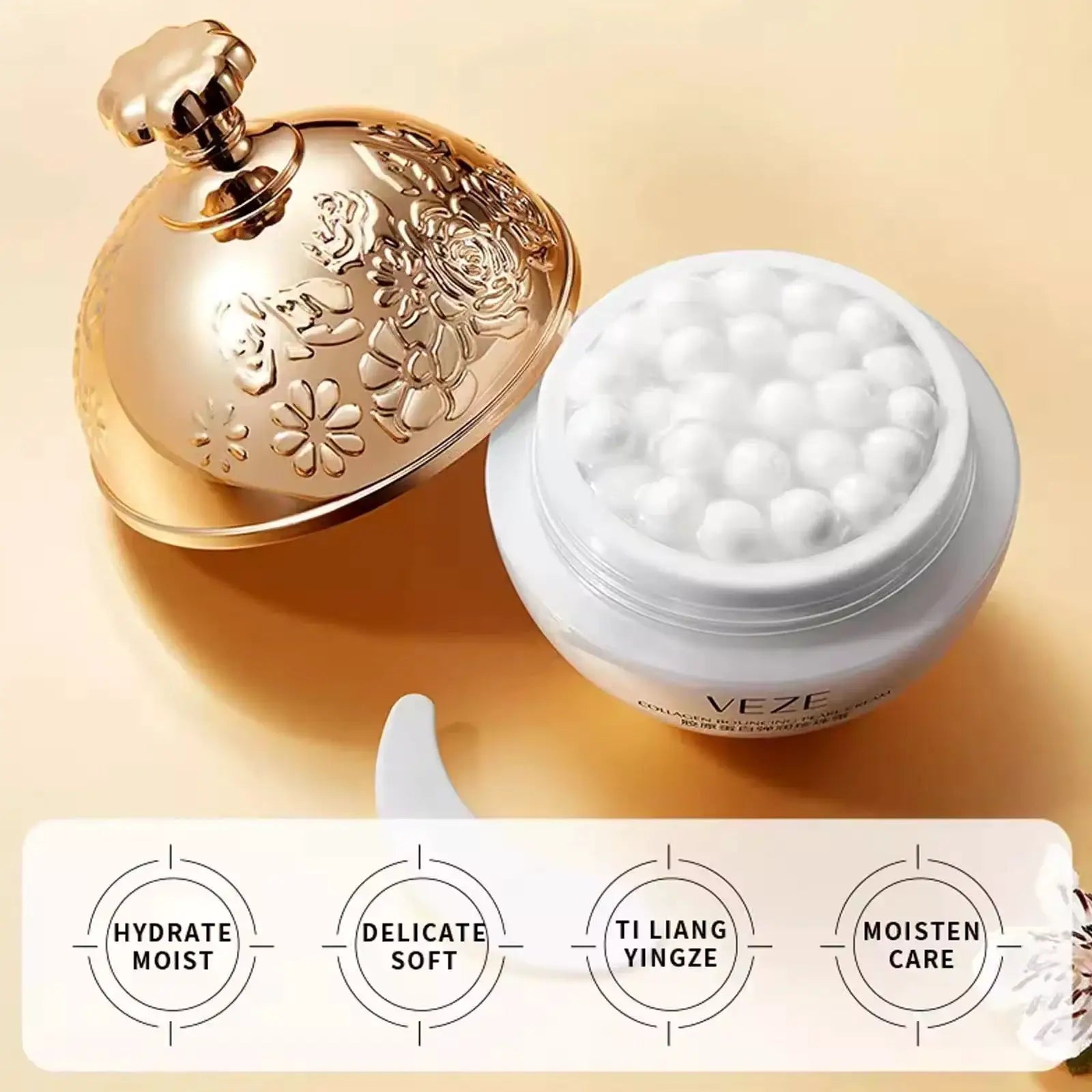 Hydrating Pearl Cream for Aging Skin