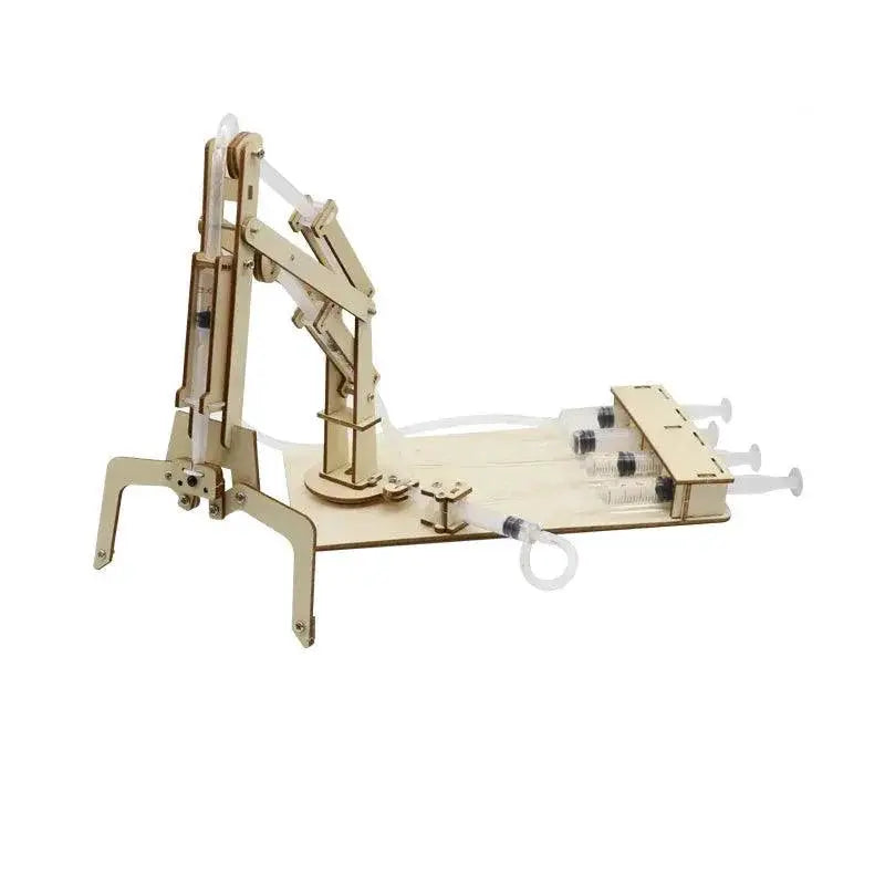 Hydraulic Excavator DIY Science Toy Explore Hydraulic Power
