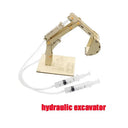 Industrial STEM Toy Hydraulic Excavator