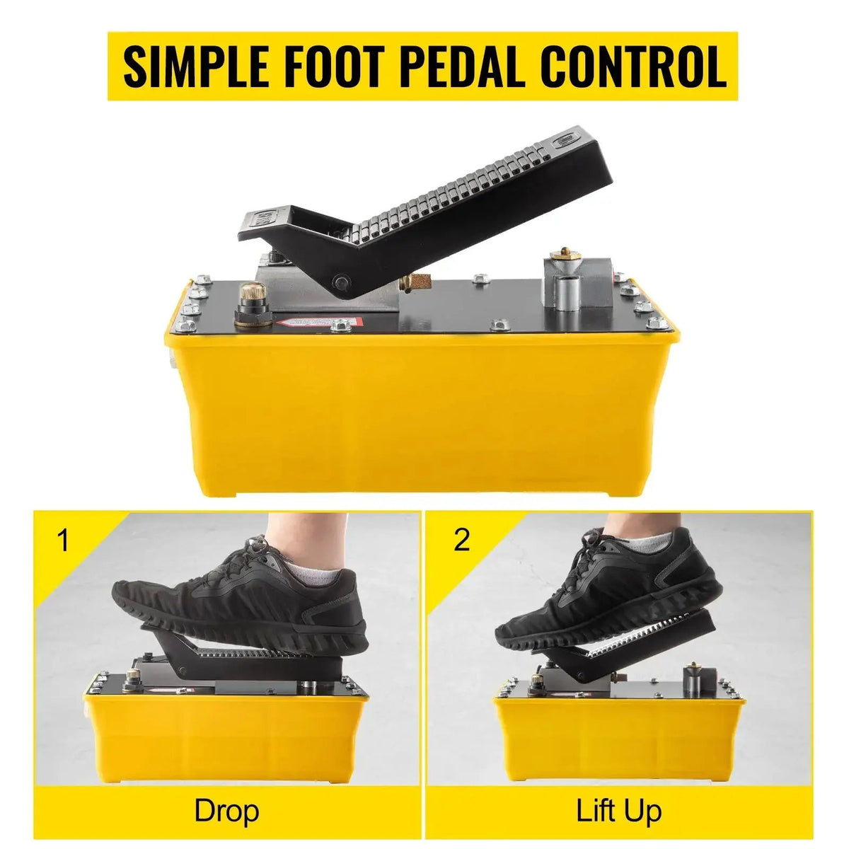 Hydraulic Foot Pump for Auto Pros Power — product view 12