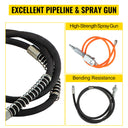 VEVOR 2.3L Fuel Tank 10000 PSI Hydraulic Foot Pump