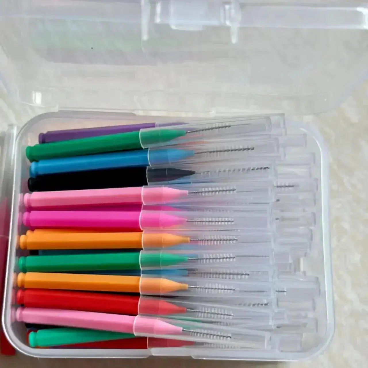 I Type Interdental Brush Kit 80 Pieces Efficient Oral Care