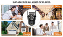 AI Alerts Outdoor Security Cam for Home