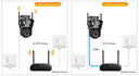 AI Alerts Outdoor Security Cam for Home