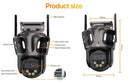 AI Alerts Outdoor Security Cam for Home