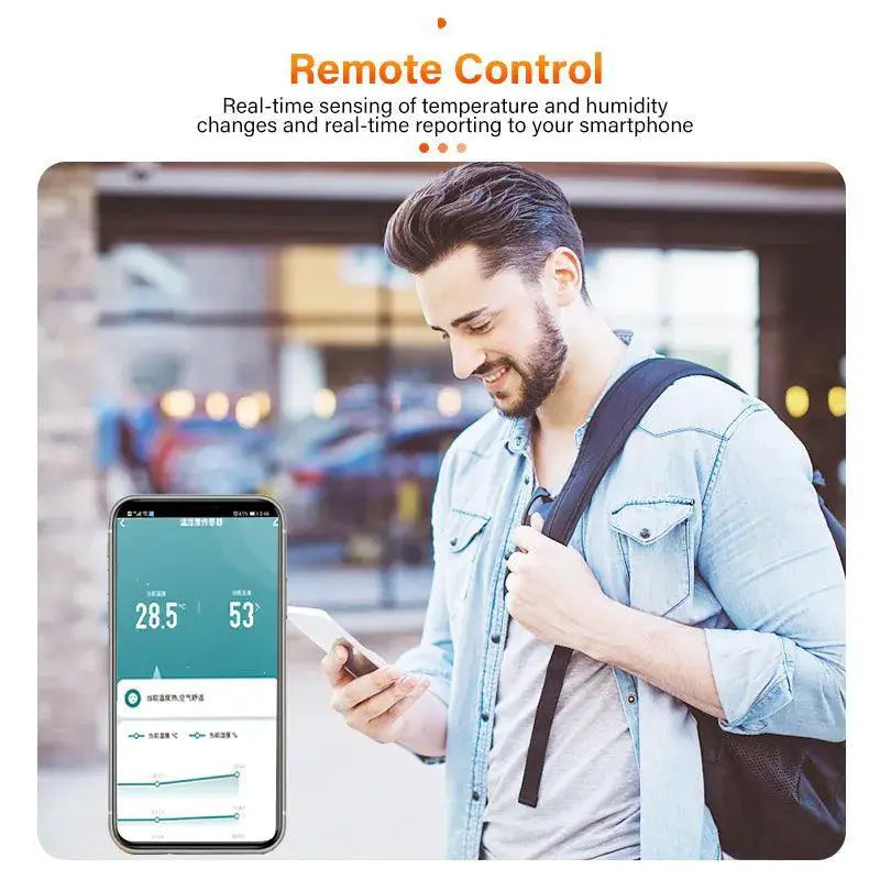IHSENO Smart WiFi Environment Monitor Alexa Google Home